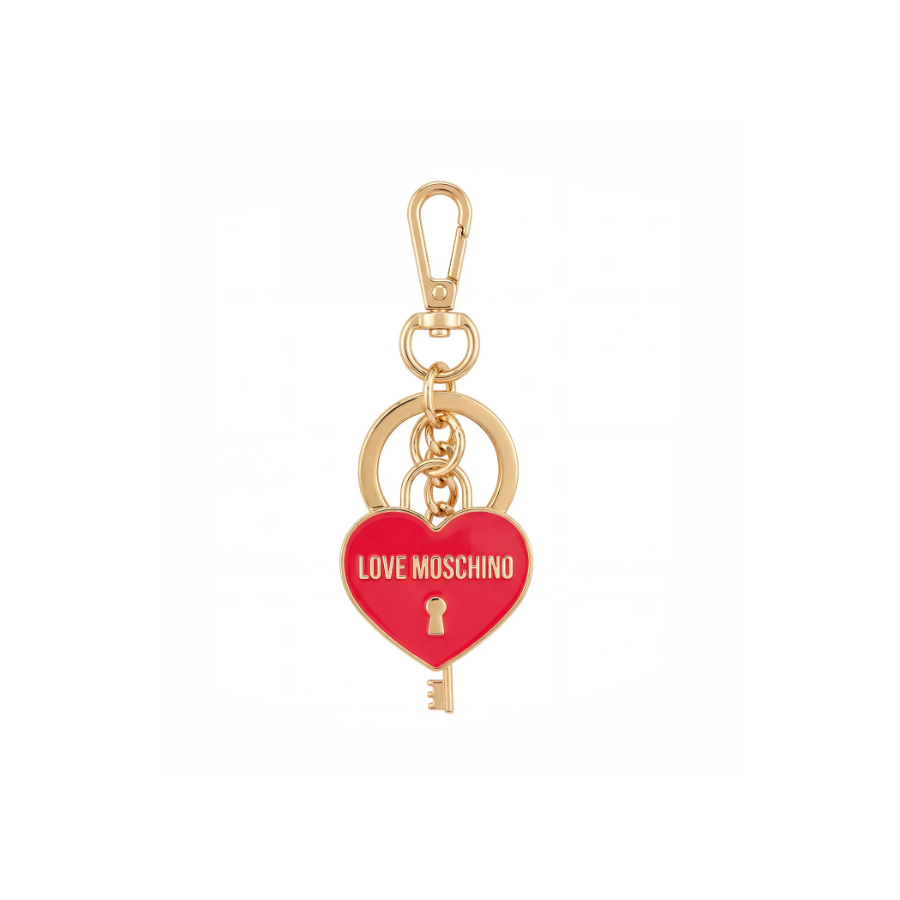 Portachiavi con cuore Love Moschino -...