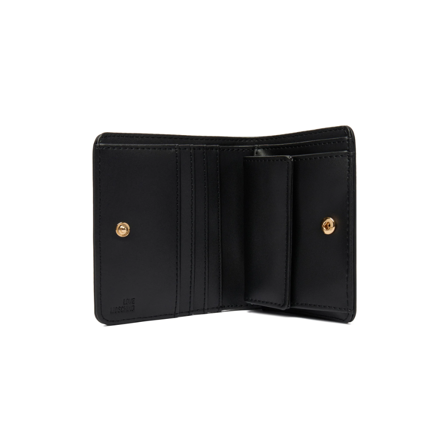 Portafoglio nero Love Moschino -...