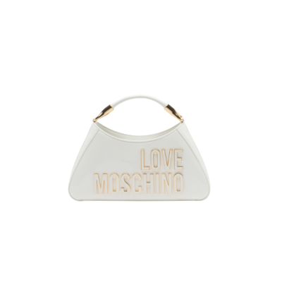 Borsa a mano avorio Love...