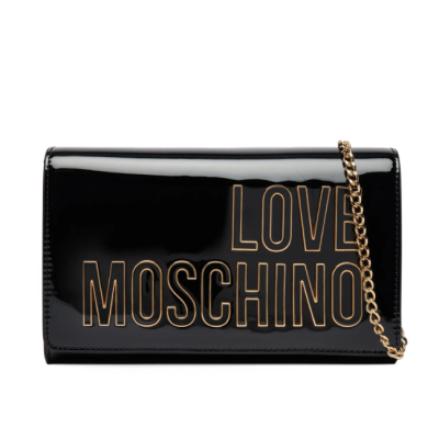 Borsa a tracolla nera Love...