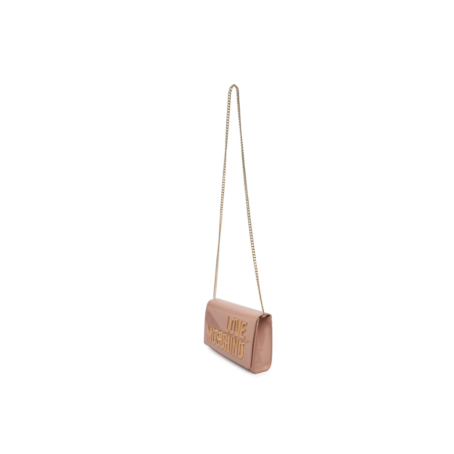Borsa a tracolla rosa Love Moschino -...
