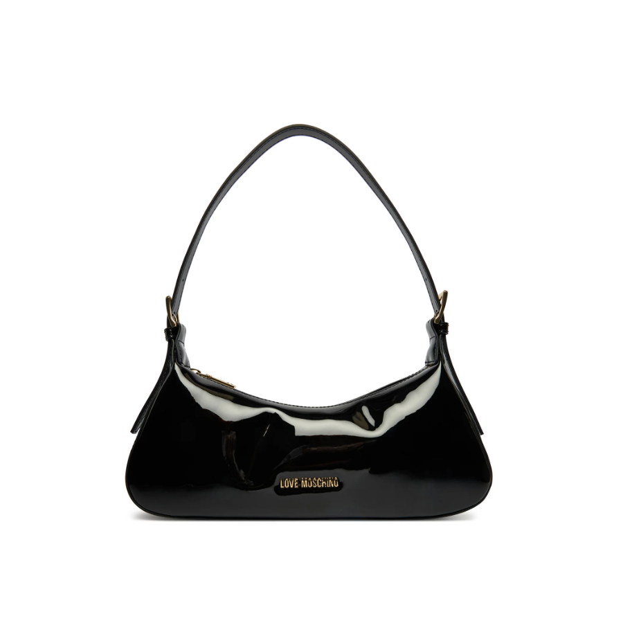Borsa a spalla nera Love Moschino -...