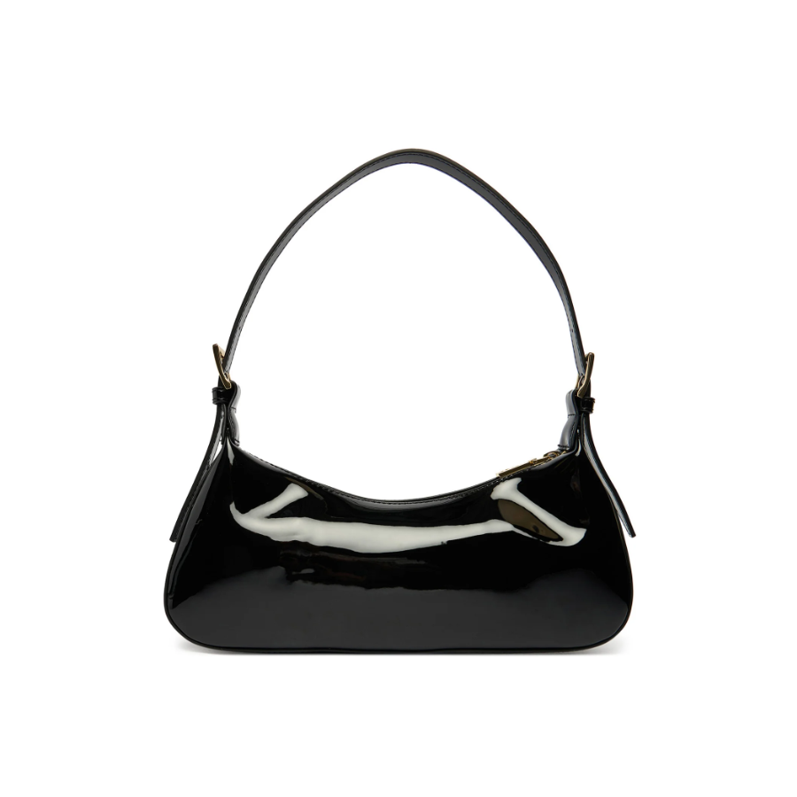 Borsa a spalla nera Love Moschino -...