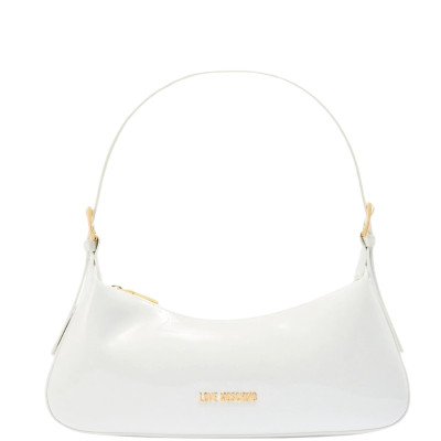 Borsa a spalla bianca Love...