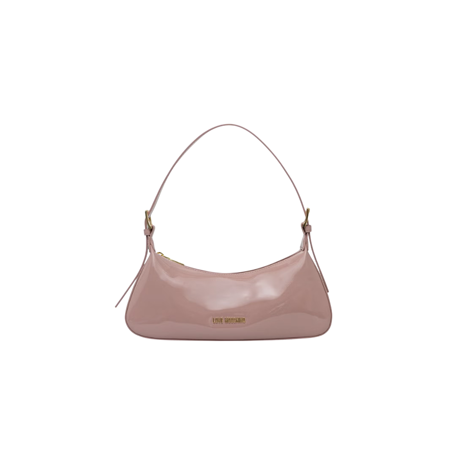 Borsa a spalla rosa Love Moschino -...