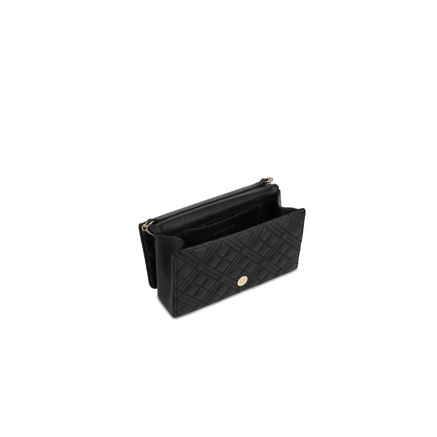 Borsa a tracolla nera Love Moschino -...