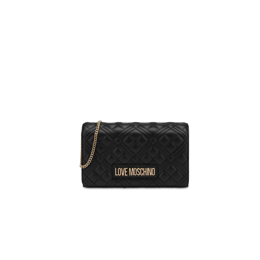 Borsa a tracolla nera Love Moschino -...