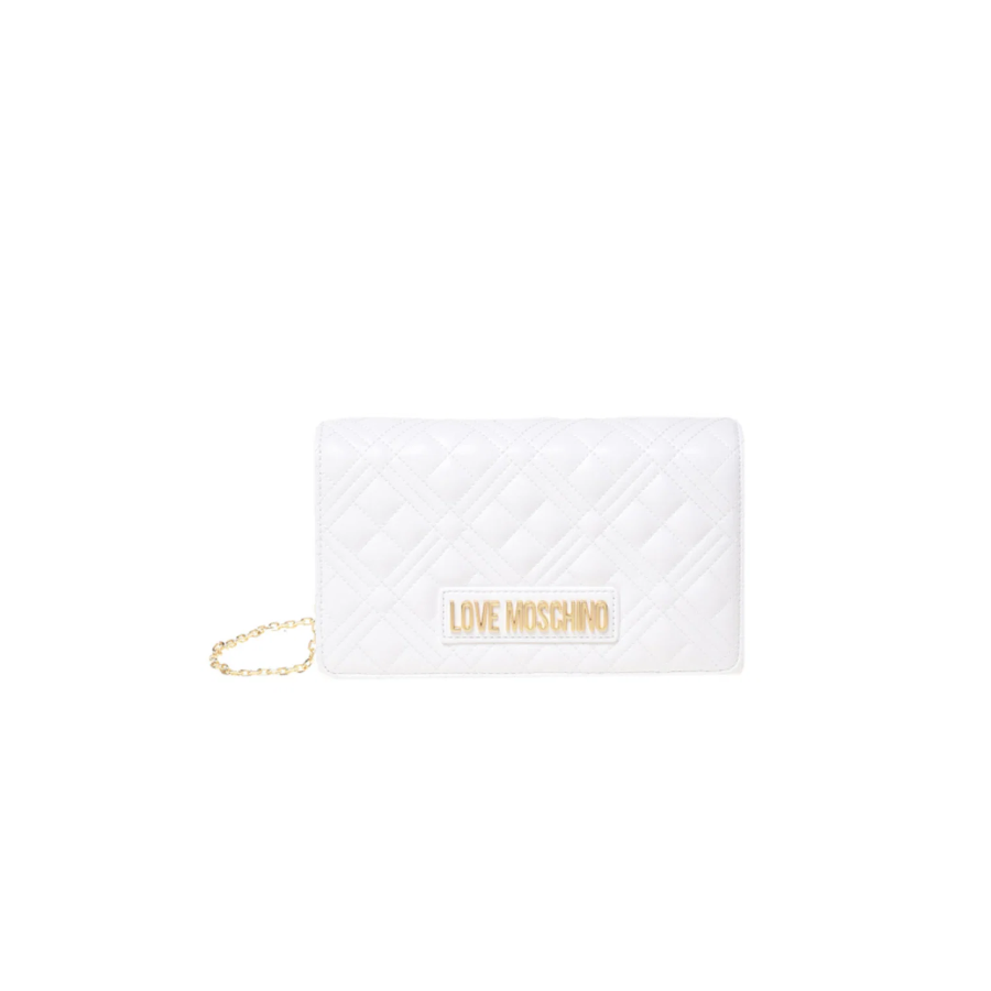 Borsa a tracolla bianca Love Moschino...