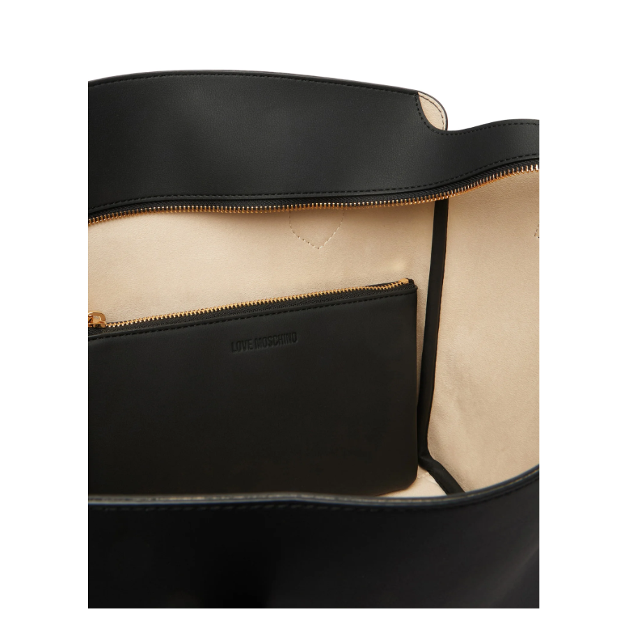 Borsa shopper nera Love Moschino -...