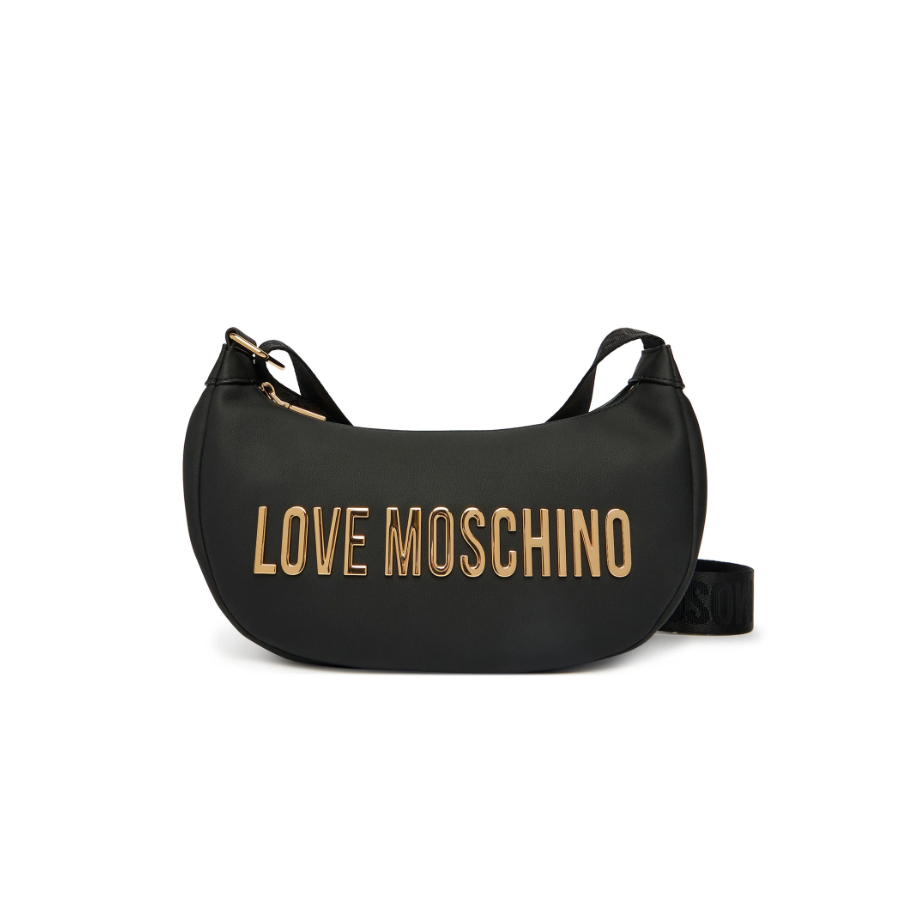 Borsa a spalla nera Love Moschino -...