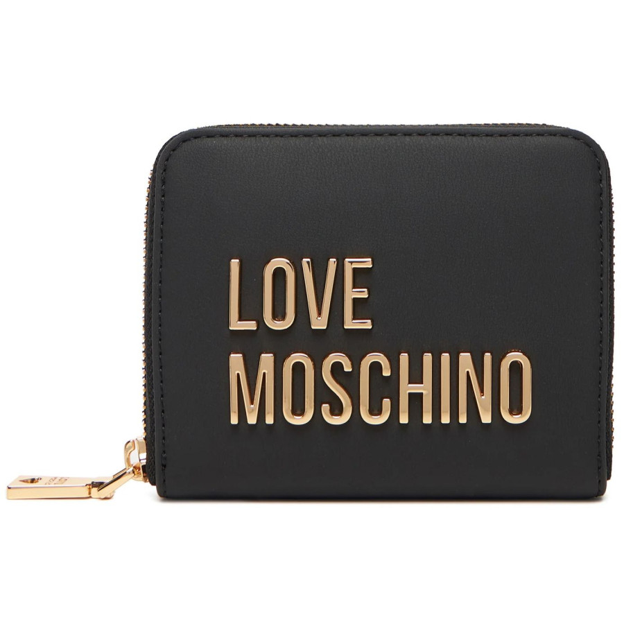 Portafoglio nero Love Moschino -...