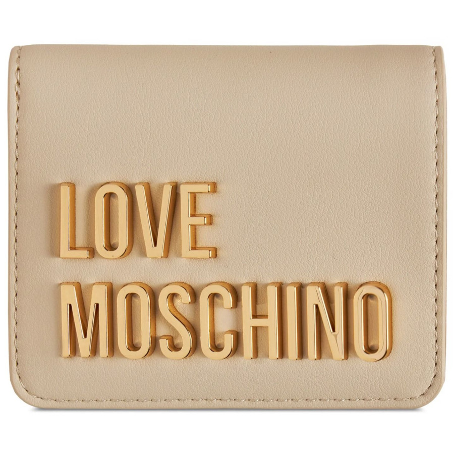 Portafoglio avorio Love Moschino -...