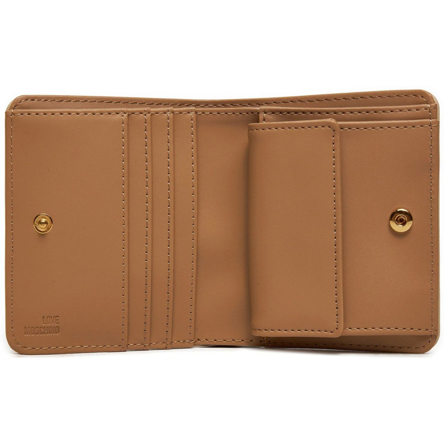Portafoglio avorio Love Moschino -...